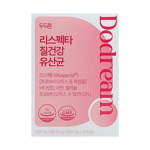 두드림 리스펙타 질 건강 생유산균 10.5g