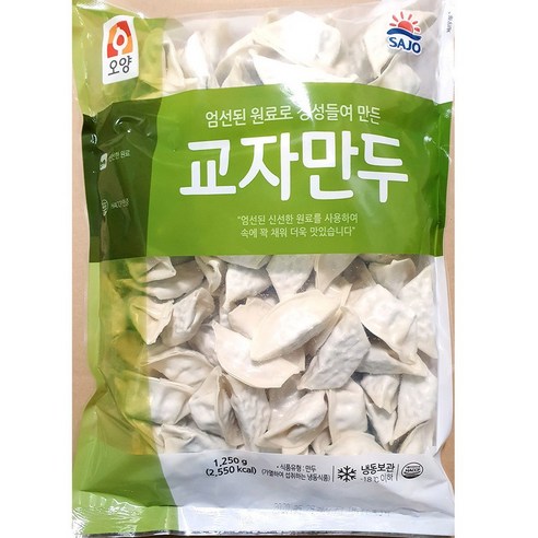 사조오양 교자만두 1.25kg, 1.25kg, 1개