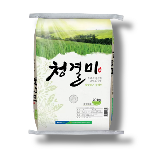 청결미 익산농협미곡처리장, 20kg, 1개