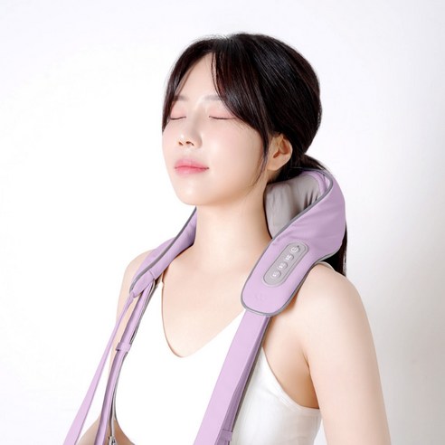 클로 넥앤프로 무선 목 어깨 마사지기 안마기 기계 허리 승모근 지압기