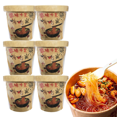화이치쟈 간편 산라탕 컵면 135g
