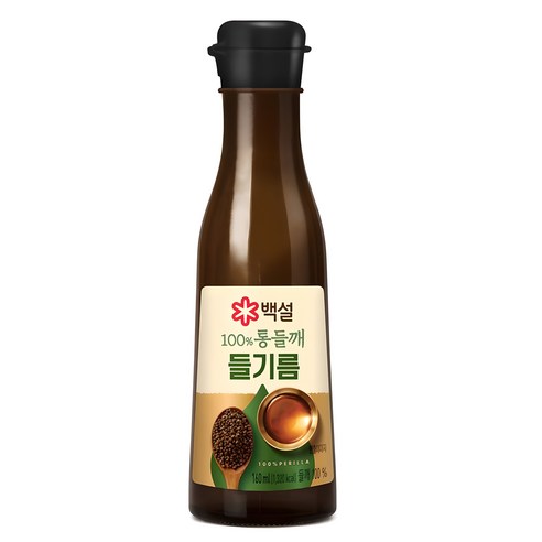 백설 100% 통들깨 들기름