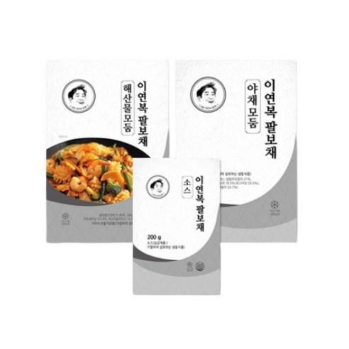 이연복 팔보채 5세트 (해산물 5팩 + 야채 5팩 + 소스 5팩)