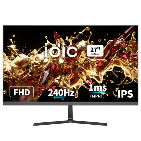 1인 가구 장기 사용 모니터 트렌드 아이딕 ID27F240 FHD 240Hz 27인치(68~69cm) 모니터