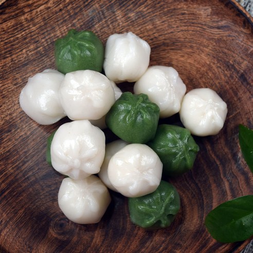 (셀브) 2색혼합꿀떡 1kg +1kg 참깨가 첨가되여 고소한맛+ 백미맛/쑥맛 혼합