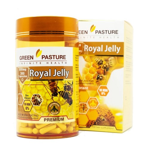 그린패스쳐(Green Pasture) 그린파스쳐 로얄젤리 10DHA 6% 300캡슐