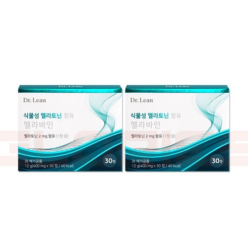 식물성 멜라토닌 함유 멜라바인 30정
