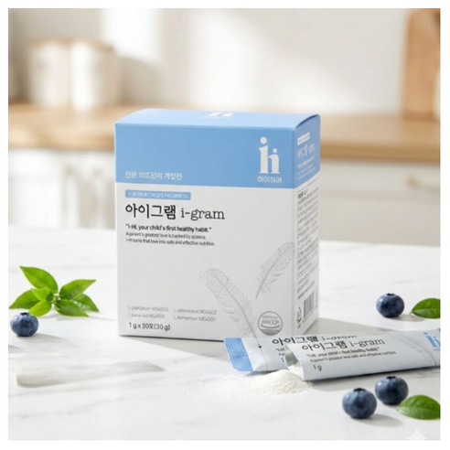 [인기상품][정품] 아이하이 아이그램 igram 다이어트 I 유산균 I  아이유산균 4종유산균&유기농원료&간편한 딸기맛유산균