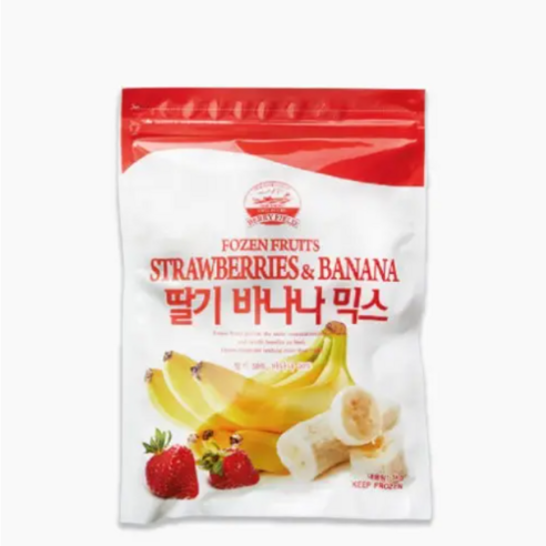 [아이스박스+드라이아이스포함] 냉동 딸기바나나믹스
