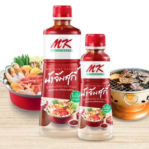 MK Suki Sauce 엠케이 수끼 소스 샤브샤브 소스 830g, 350g