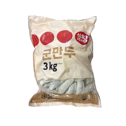 (식자재왕) 식자재왕 군만두 3kg, 1개