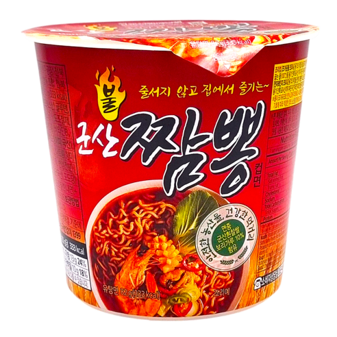 군산원예농협 군산불짬뽕 컵라면 6개입, 1박스