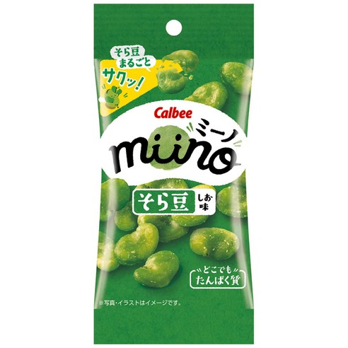 칼비 miino 소라 콩 시미 맛 슬림 사이즈 20g × 18 봉지