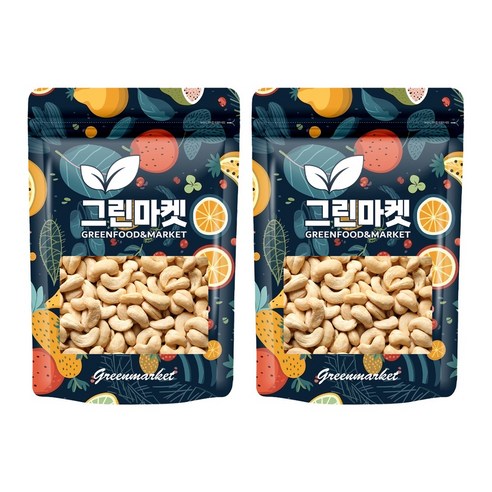 그린마켓 생캐슈넛 500g+500g