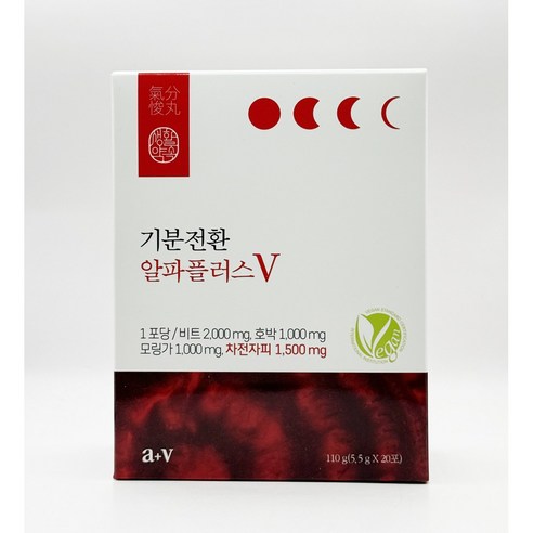 [공식] 생활약속 기분전환 알파플러스 20포 V라인 퉁퉁이별 나트륨 배출