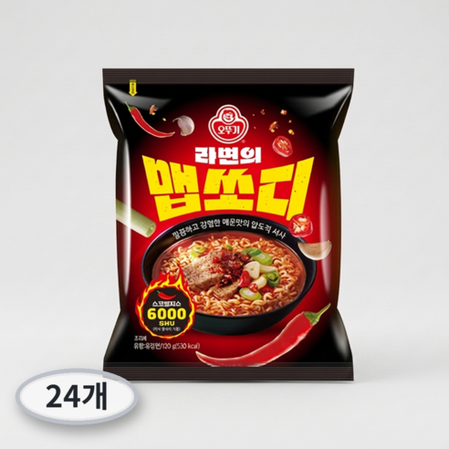 오뚜기 라면의 맵쏘디 120g