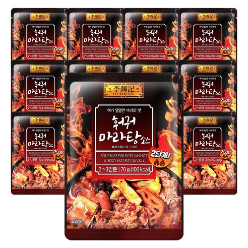이금기 훠궈마라탕소스 2단계 70g 12개, 70g, 12개