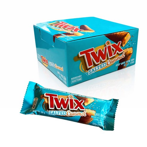 트윅스 솔티드카라멜, 50g, 36개