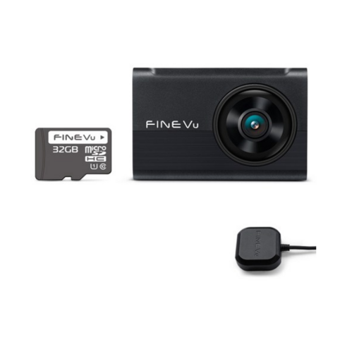 파인뷰 전후방 FHD HD 2채널 블랙박스 X6 POWER, 32GB, 후방 카메라 + 거치대 + Micro SD 카드 + 전원케이블 + 후방 케이블 + GPS 안테나