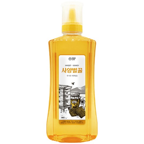 비즈랩 국내산 사양벌꿀 1kg