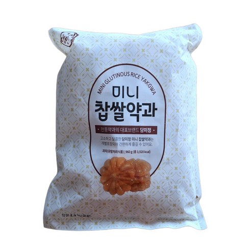 담미정 미니찹쌀약과