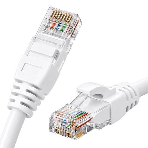 니코리 cat6 인터넷 랜선 랜케이블, 3m, 1개, 화이트