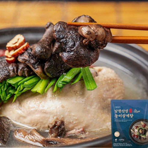 집밥장인 남한산성 능이삼계탕, 2개, 1kg