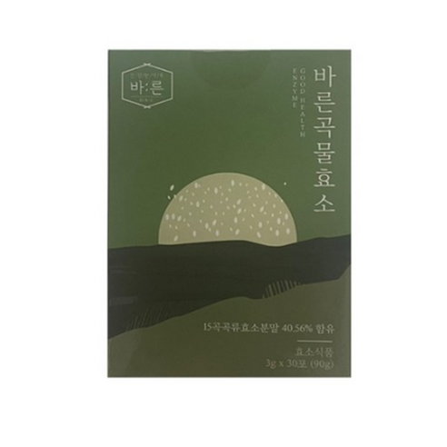 건강한약속바른 곡물효소 누룽지맛 30포