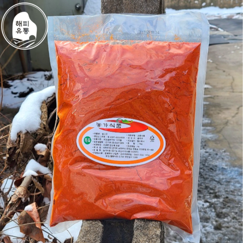 해피유통 국내세척건조 보통맛 특진 수입고춧가루, 1kg, 1개