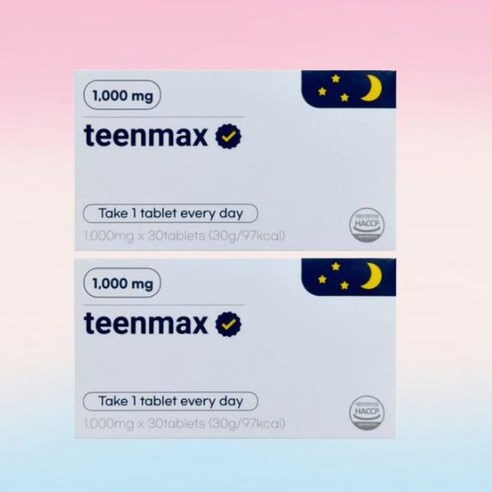 틴맥스 정 teenmax 30정 2박스