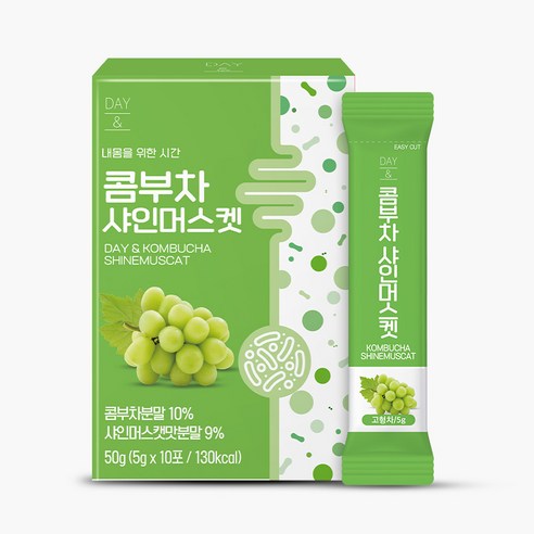 참앤들황토농원 데이앤 콤부차 샤인머스켓맛