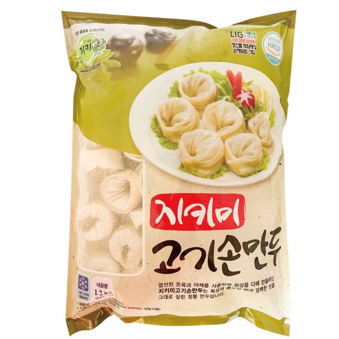 지키미 고기 손만두 1.2kg