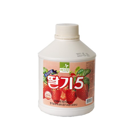 차그림 프리미엄 딸기5 850ml 과채음료 농축액 무료배송