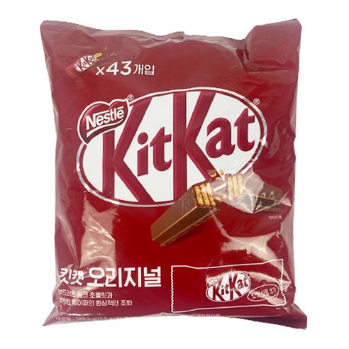네슬레 킷캣 오리지널, 580.5g, 2개
