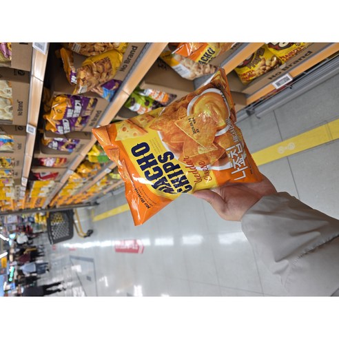 노브랜드 나쵸칩 체다치즈맛 155g