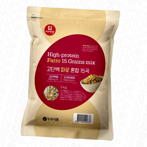 미이랑 고단백 파로 혼합 15곡 저당 식단 혈당 관리 이탈리아 잡곡쌀