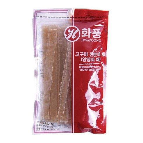 화풍 고구마전분피채 양장피채