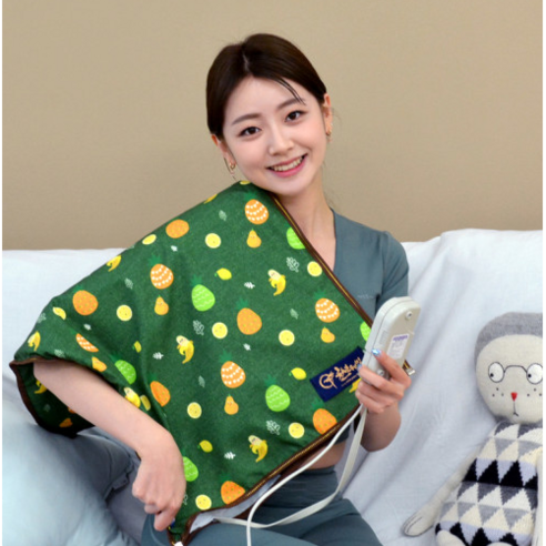 한일의료기 천년웰빙 온열찜질기 상큼후르츠 소형 (59X36cm)