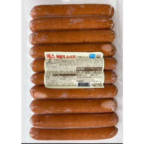 후레시스 세블락 소시지 1kg (100g 10입)
