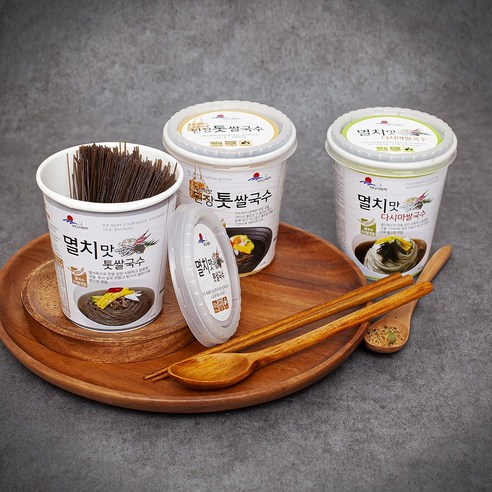 완도바다가득히 완도쌀국수 3종 12개 세트 멸치맛 톳쌀국수 다시마쌀국수 된장톳쌀국수