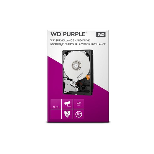 웨스턴디지털 WD181PURP Purple PRO 정품 18TB 3.5인치 7200RPM SATA3 HDD 하드디스크 영상 보안 CCTV 녹화기 NVR DVR 메모리 저장장치, WD181PURP, 18TB