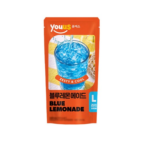 유어스 블루레몬에이드 340ml x 5개, 340ml, 5개
