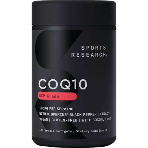 스포츠리서치 CoQ10 100mg 베지 소프트젤