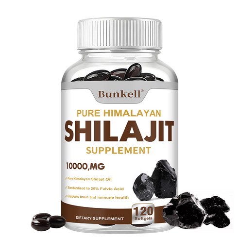 순수 히말라야 산맥 쉐라톤 10,000mg - 푸리산 - 지구력, 파워, 운동성능 향상, 1개, 120정
