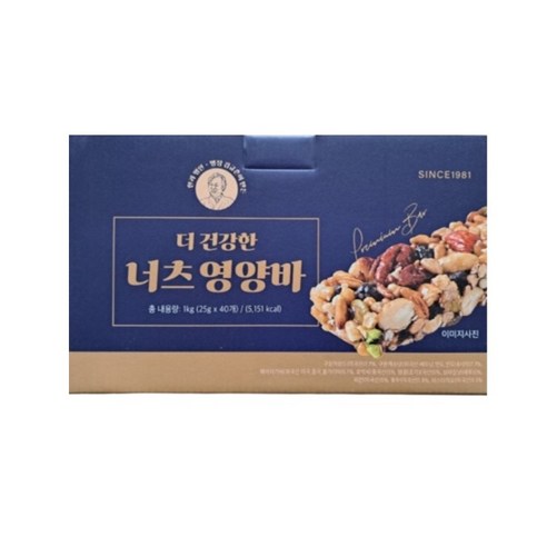 김규흔 더 건강한 너츠 영양바