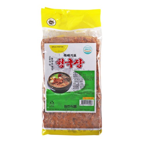 뚝배기표 청국장 2kg