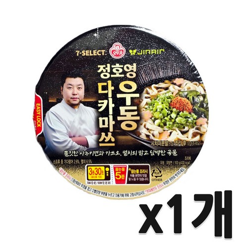 오뚜기)정호영다카마쓰우동 컵라면 100g