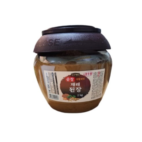순창 상황버섯 재래 된장 2kg, 4개, 2kg