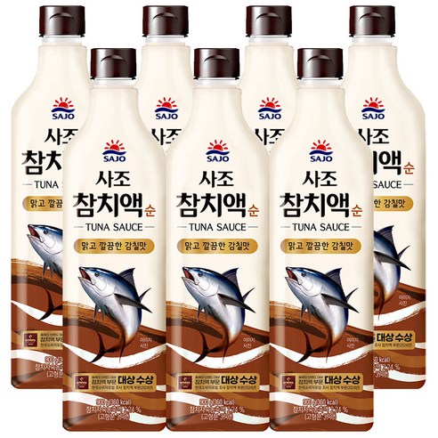 사조대림 참치액 순 900g x10개 /액젓/소스, 900g, 7개