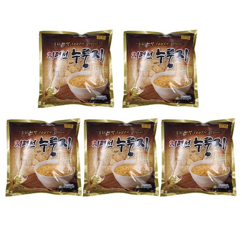 지평선누룽지/백미누룽지 소 150g x 5봉지(1박스)